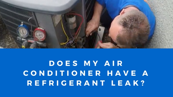 my ac is leaking referigerant