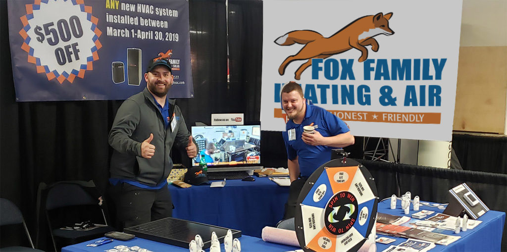 Fox Family at Home and Garden Show