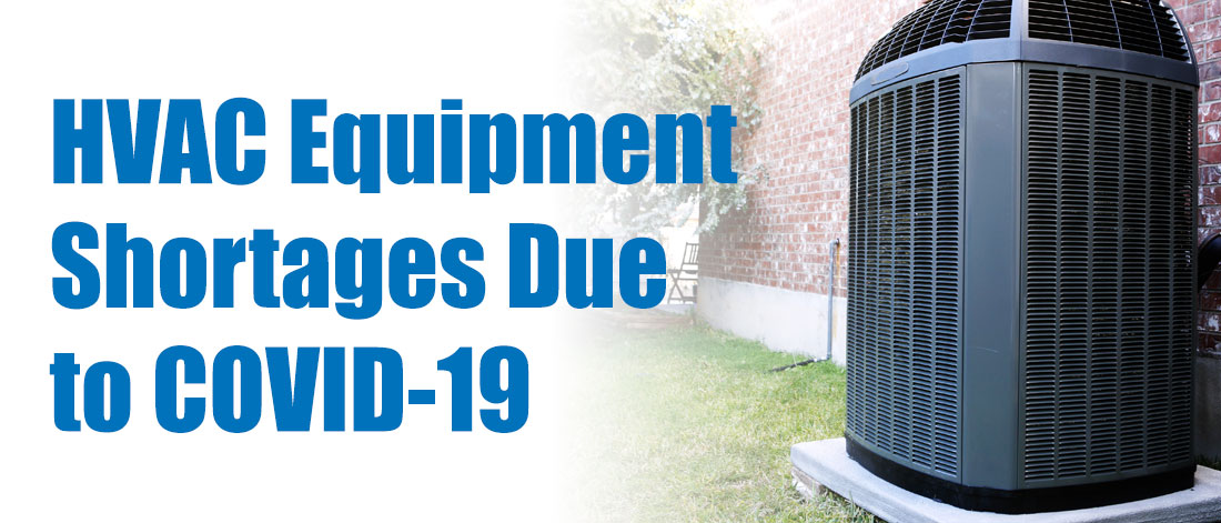 HVAC equipment shortage