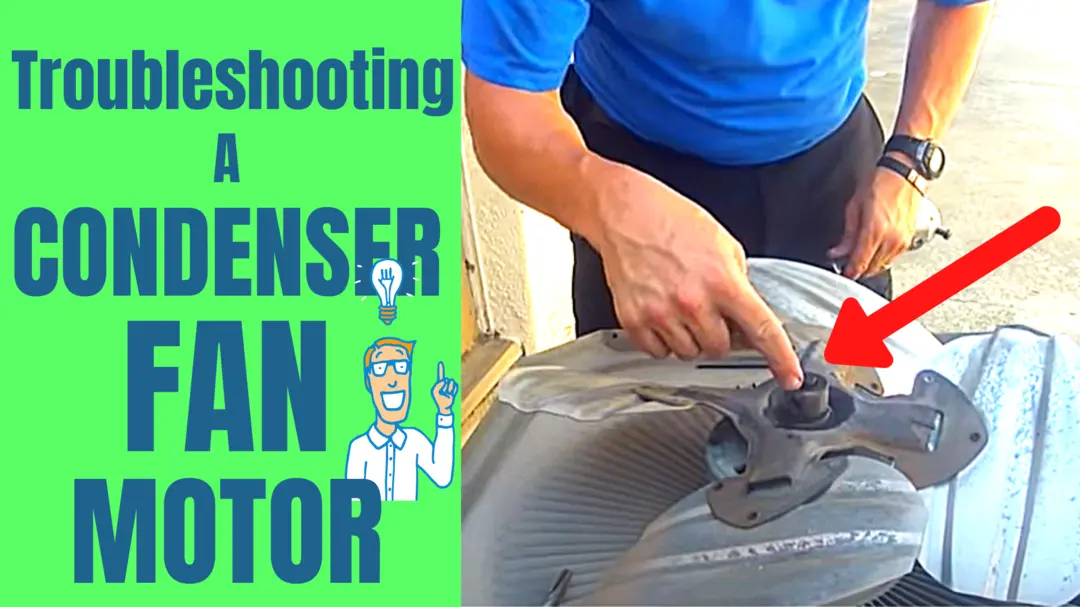 Condenser fan motor