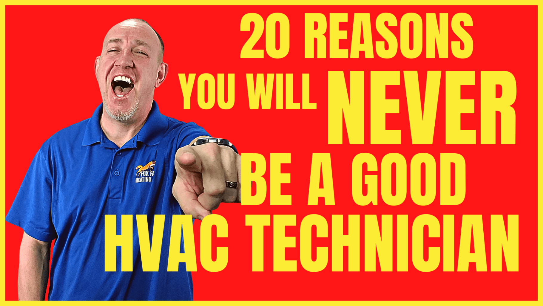 20 Reasons Why You’ll Never Be a Good HVAC Technician